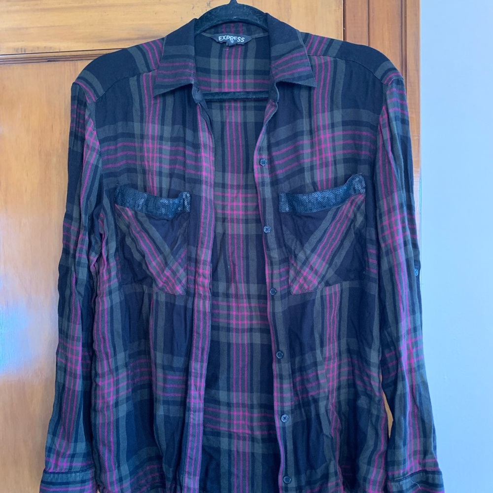 Express button up